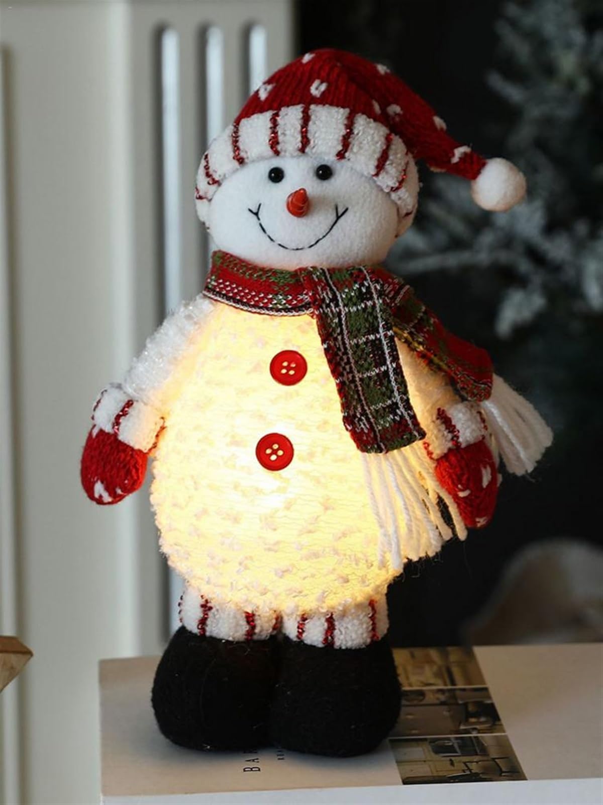 Amazon.co.jp: LUGEMA クリスマス雪だるまの人形の装飾雪だるまぬ