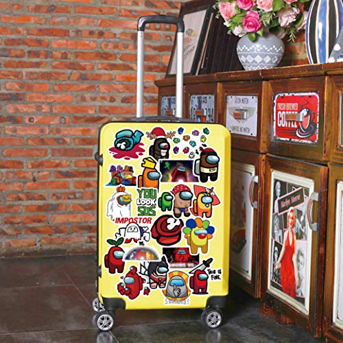 200 PCS Game Us Stickers, Among Popular Game Sticker Decals for Laptop, Waterproof Vinyl Stickers Bicycle Motorcycle Fridge Cartoon Travel Luggage Decal, Phone/Guitar Stickers Gifts