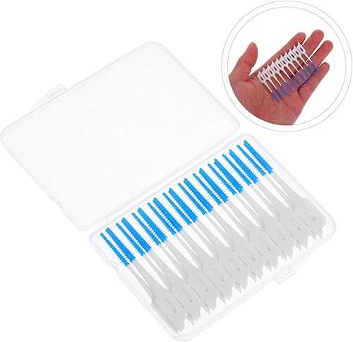 40pcs Silicone Interdental Brushes for Braces & Oral Care