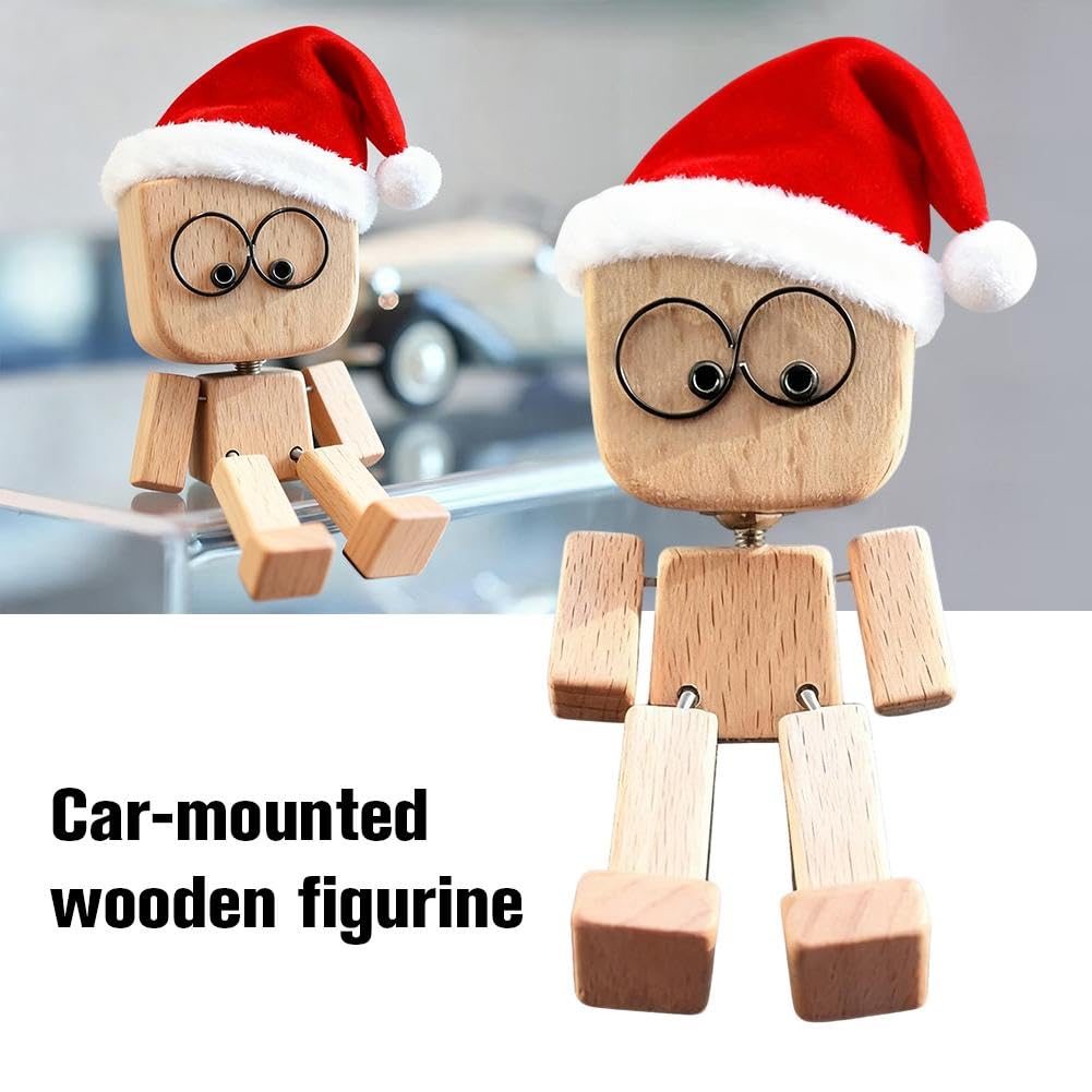 Weihnachtsfigur Aus Holz, 12 Stück, Magnetische Au Produktbild-Vorschau 8
