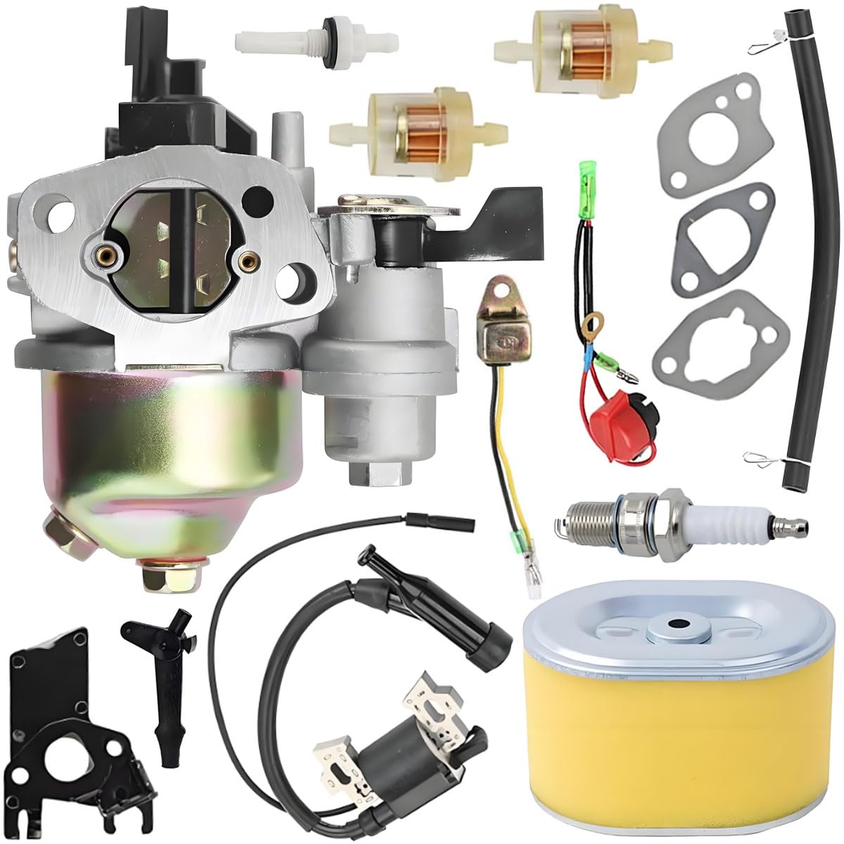 GX120 GX140 GX160 Vergasersatz für Honda 4HP 5HP 5.5HP 6.5HP Motor 196cc WP20 Wasserpumpe HS55K2 Schneefräse 212cc 6.5hp Go Kart 179CC Hochdruckreiniger Mini Bike 16100-ZH8-W51
