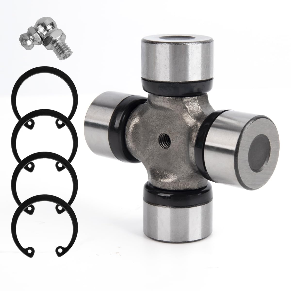 Cross Bearing Kit, Universal Joint U-Joint PTO Shaft Replace R64694 51A2448 64694 51A2448 441M 1004020 274235 200-8 Compatible with Comer 180.014.130