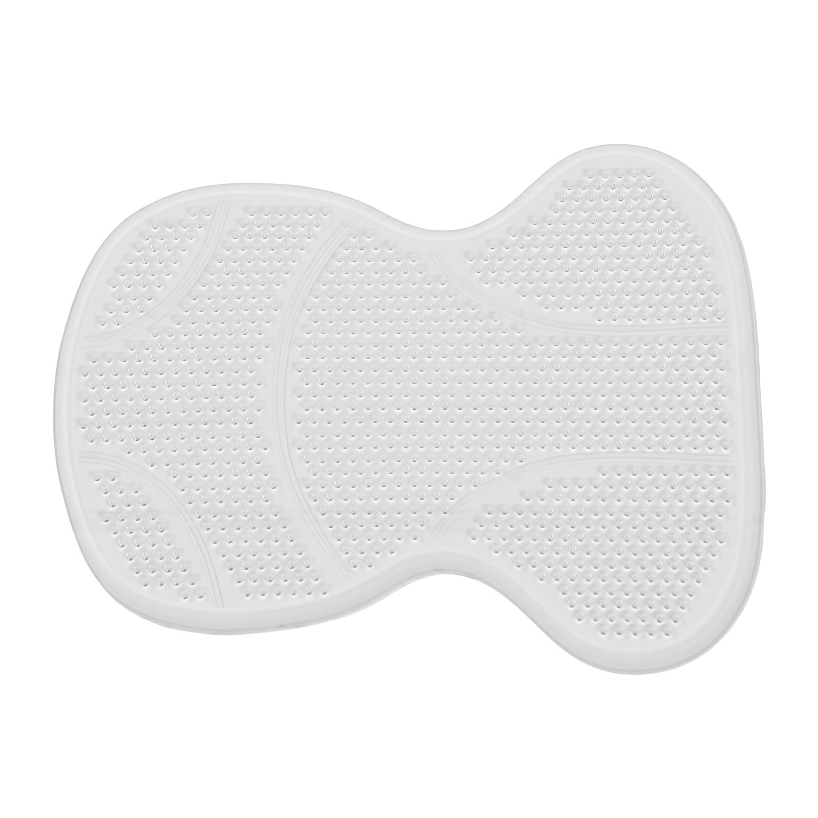 Sottosella per Cavallo in Silicone con Design Ergonomico per Assorbimento degli Urti e Distribuzione del Peso Ideale per attività Equestri 52,3x41,5 Cm