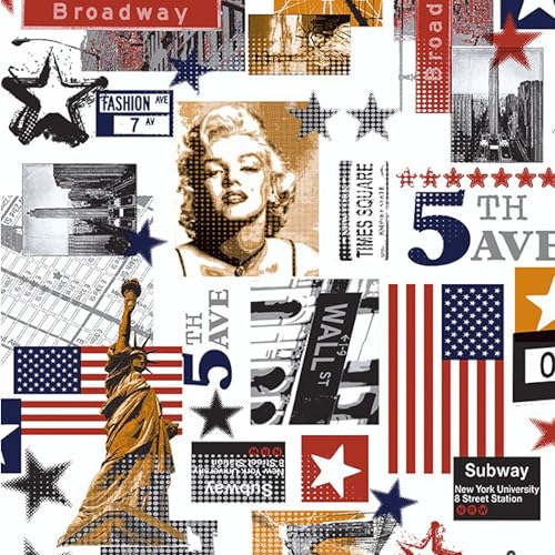 Alkor Furniture Adhesive Protective Film, Lady Smith, 45 cm x 2 mt