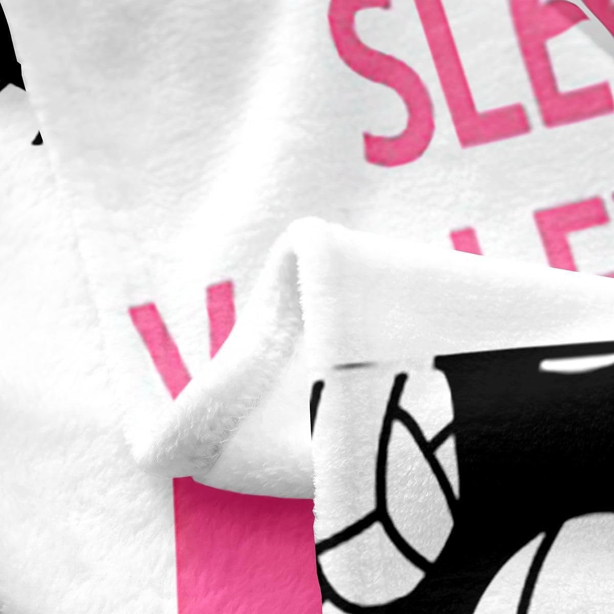 Feelyou Volleyball Fuzzy Blanket Throw 50"x60" Girls Volleyball Fuzzy Blanket Sport Game Flannel Fleece Throw Blanket Ball Pink Plush Blanket for Boys Girls Kids Adults