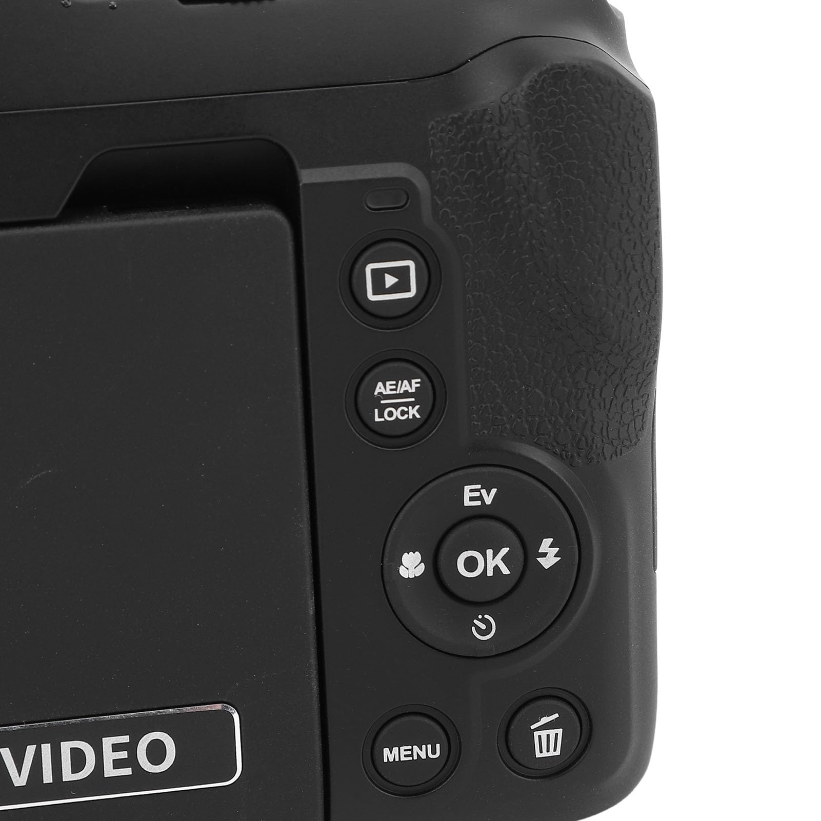 Fotocamera digitale 4K per fotografia, autofocus Vlogging fotocamera con obiettivo telescopico 3 pollici IPS schermo, 72 MP HD 12x zoom digitale micro fotocamera SLR per principianti di viaggio