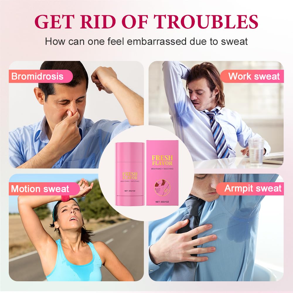 Fruit Aluminum Free Deodorant for Women, 2025 New Womens Deodorant with Cotton Candy Scent, Solid Stick Natural Whole Body Deodorants for Brighter and Smoother Underarms (1) - Image 5