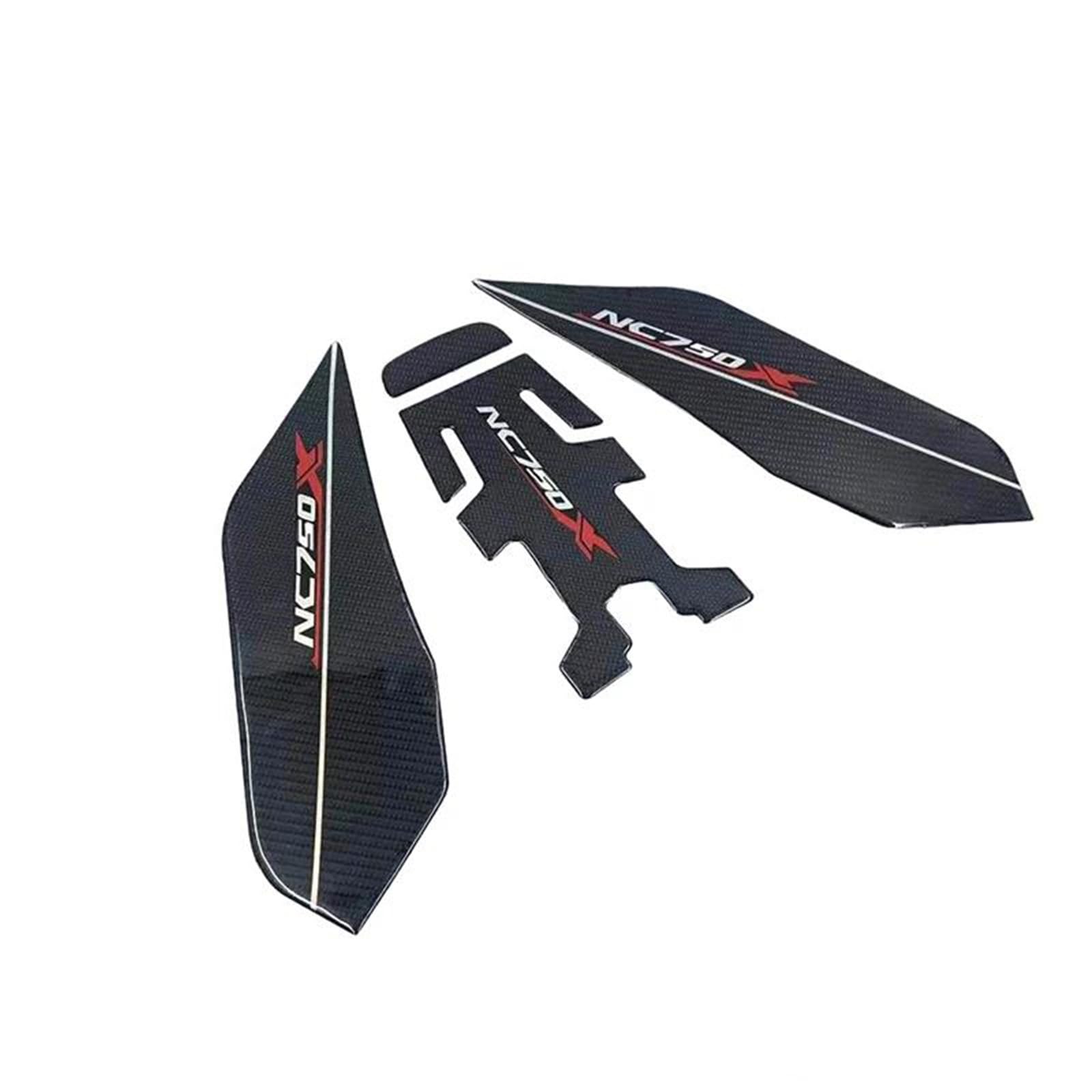 Motorcycle Accessories Carbon Fiber Oil Fuel Gas Tank Pad Tankpad Decal Protector Sticker for NC750X NC 750X NC700 NC700X