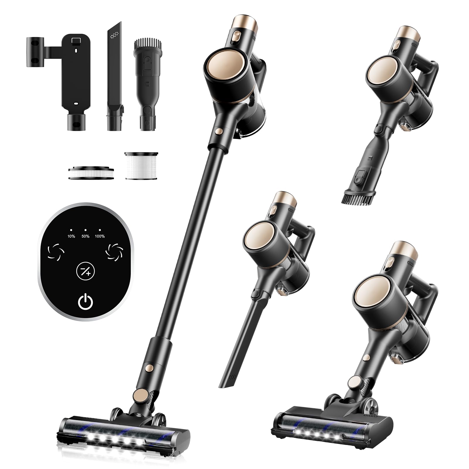 【未使用】コードレスクリーナー　FN007122 楽天市場】【あす楽当日発送】 コードレス掃除機 28000pa Ganiza