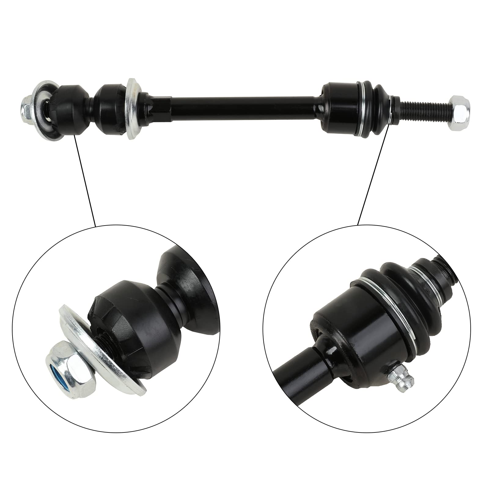 TRQ Front Stabilizer Sway Bar Link Pair For Dodge Ram 1500 4WD Pickup (2006-2017)