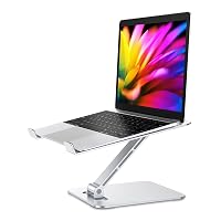 Babacom Supporto PC Portatile, Pieghevole Ergonomico Porta PC con Regolabile Altezza