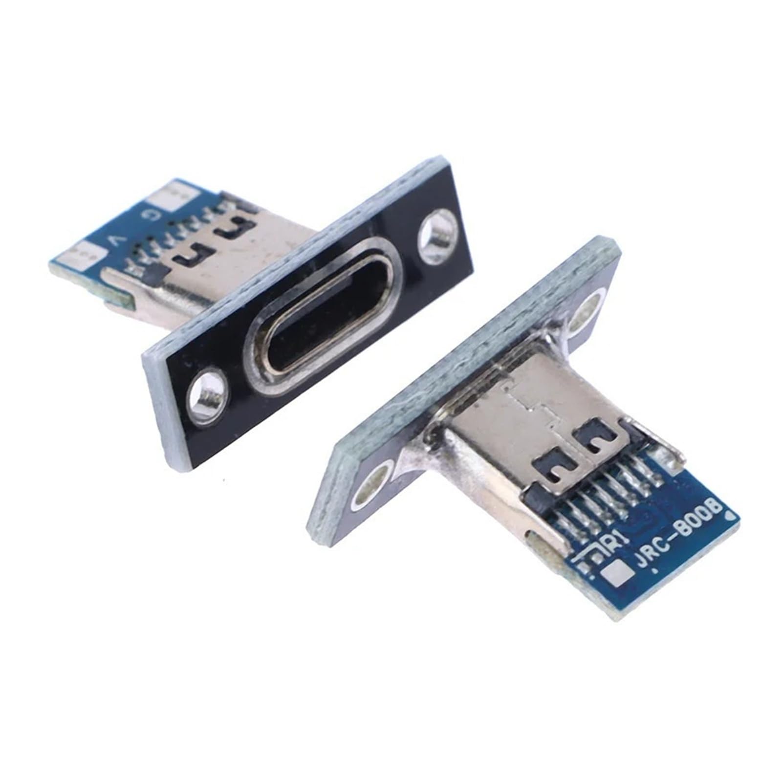 USB 3.1 Type-C Screw Plate Charging Socket żeńskie 2/4 piny, 10 szt. (4 piny)