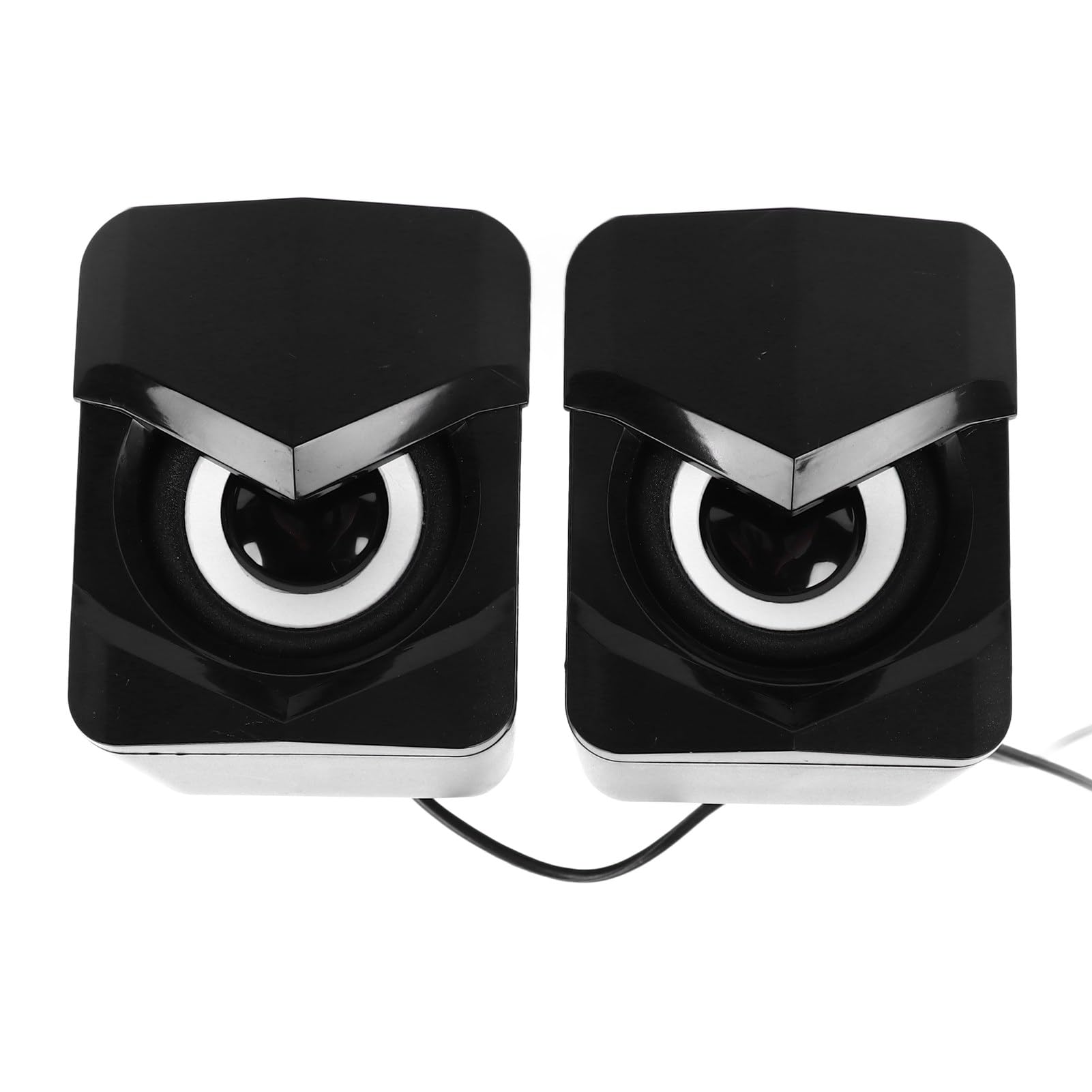 Computer Speakers 4D Stereo Wired Desktop Speakers Multimedia Speaker System with Subwoofer, Gaming Speakers with USB Cable for Desktop PC Monitor Laptop-image-37