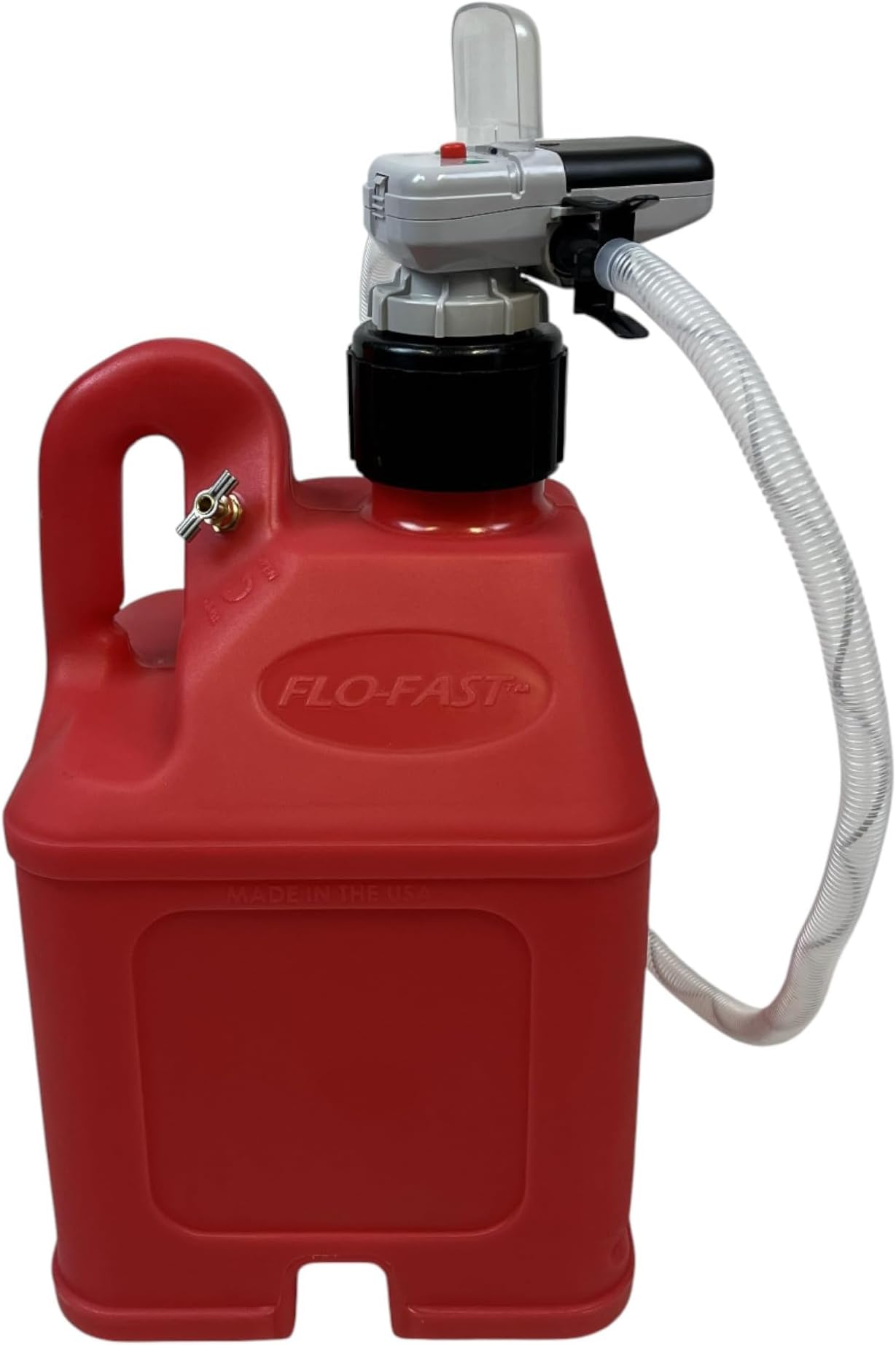 - FLO-FAST e-FLO 5-Gallon Fluid Transfer KIT with electric Pump – Portable, Durable for Marine, ATV, Automotive, Agriculture (Red)