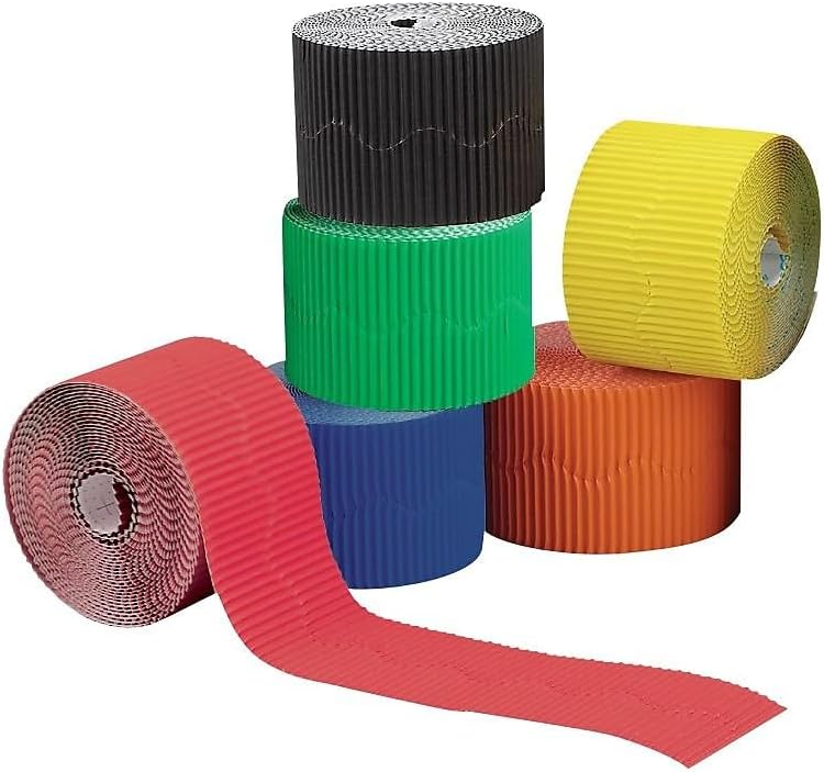 Bordette® Decorative Border, Brite Blue, 2-1/4" x 50', 1 Roll