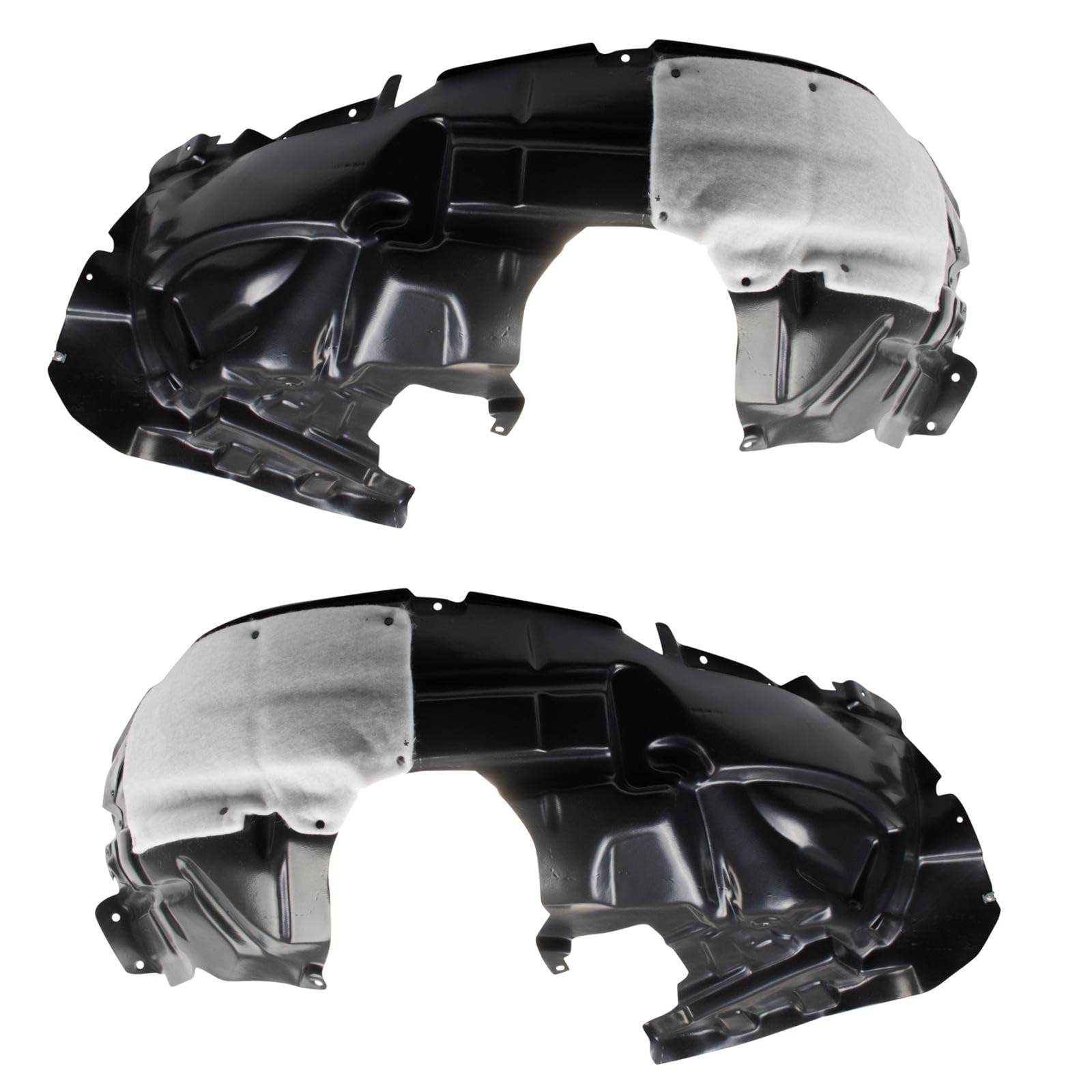 TRQ Front Inner Fender Liner Set | For 2018-2021 Ford EcoSport FO1248199 FO1249199