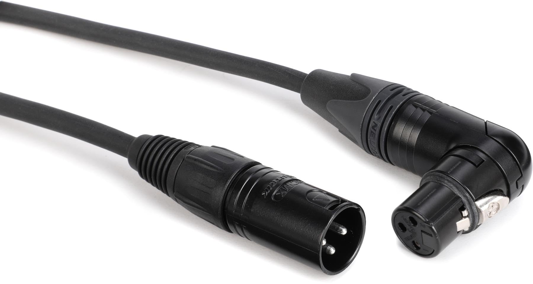 Câble de microphone XLRF coudé Pro Co MasterMIKE avec prise à angle droit - 2
