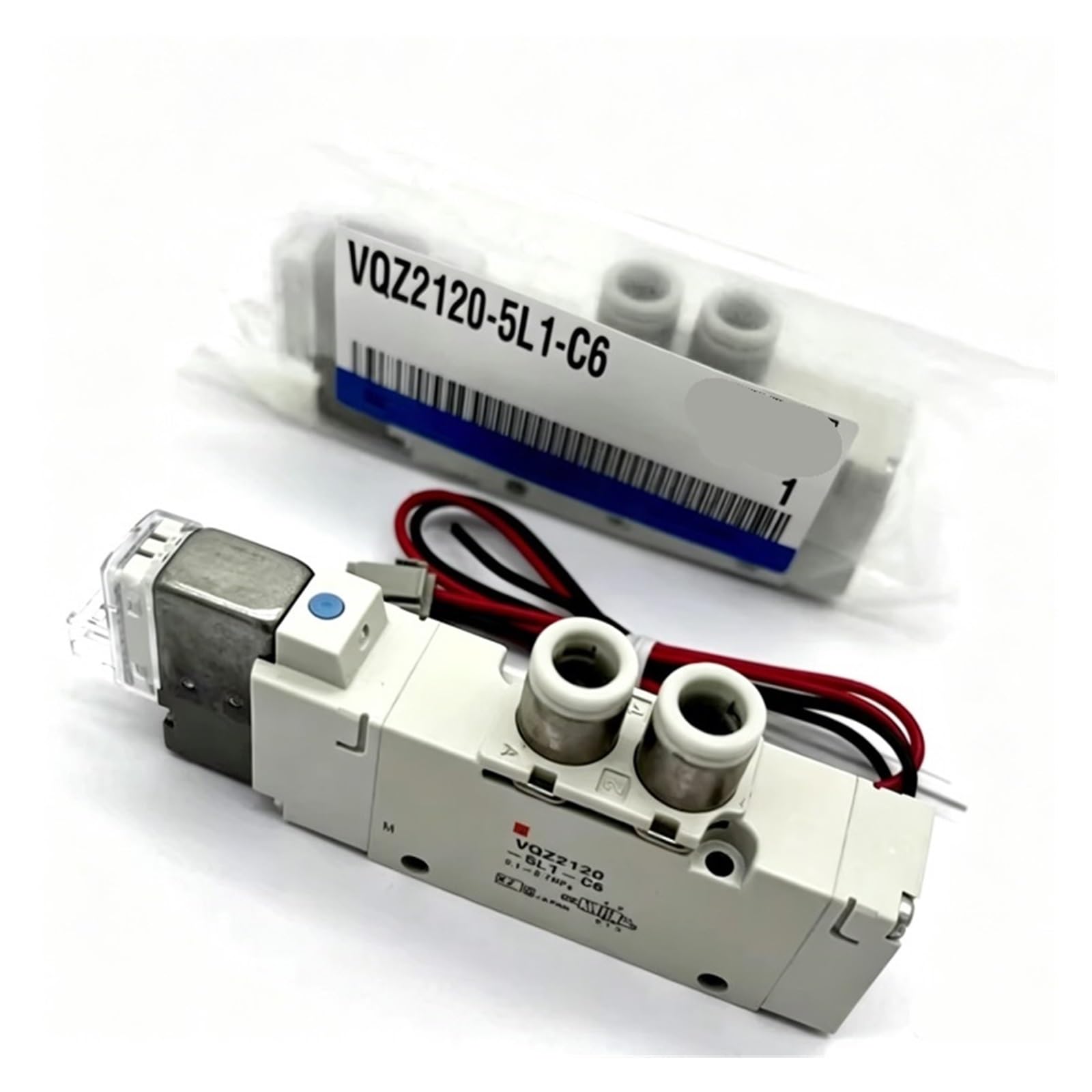 Électrovanne VQZ2120-5L1-C6 pour l'automatisation de tri et convoyage en atelier de menuiserie