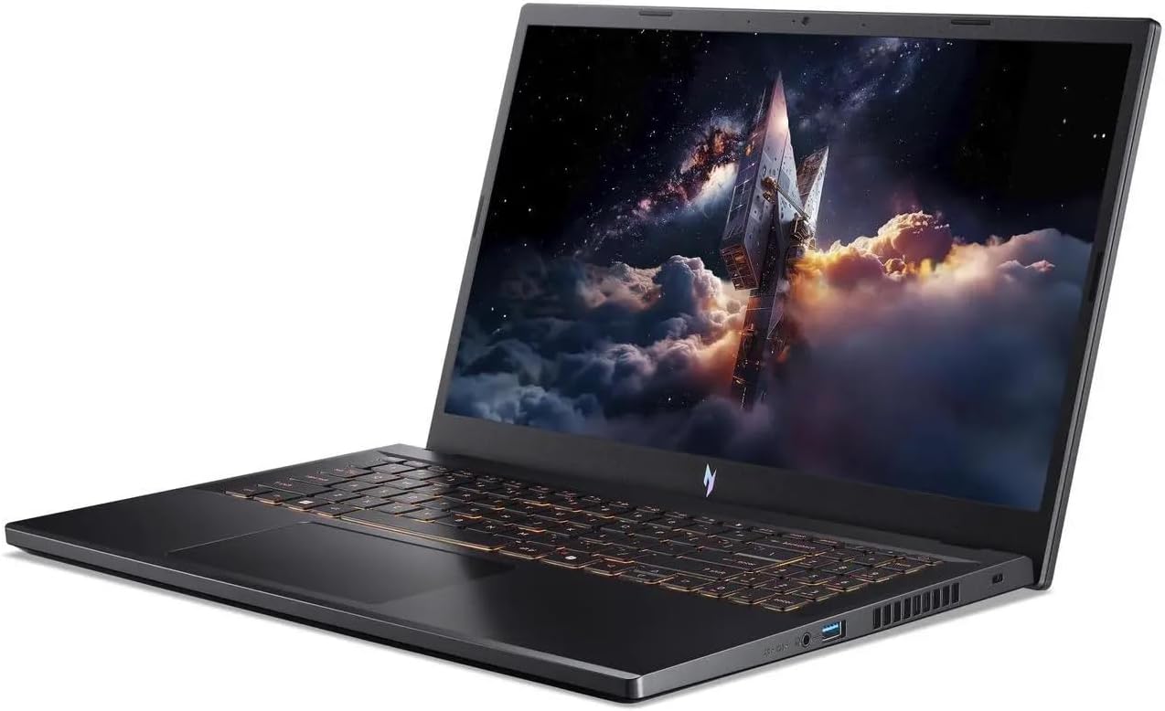 acer Nitro V 15 Gaming Laptop | 15.6" FHD IPS 165Hz Display | Intel Core i9-13900H | NVIDIA GeForce RTX 5060 | 32GB DDR5 RAM | 1TB SSD | Thunderbolt 4 | Wi-Fi 6E | Backlit KB | ANV15-52-90QH