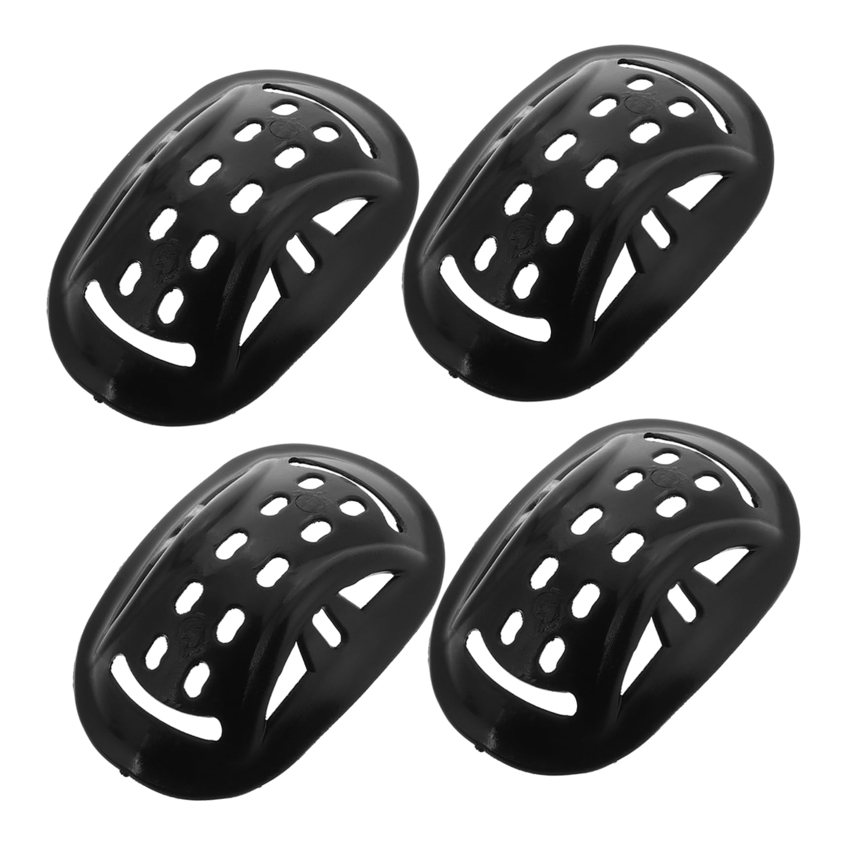 Mikinona 4pcs Helmet Chin Guards for Motorcycles Electric Bikes and Skating Helmets Helmet Chin Protection Chin Pads Chin Protector Helmet Supplies