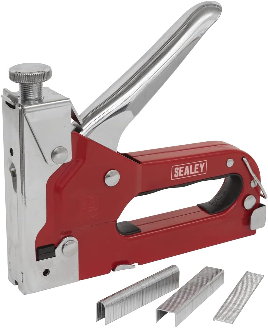 Sealey Ak7061 Staple and Nail Gun Heavy-Duty 4-14Mm