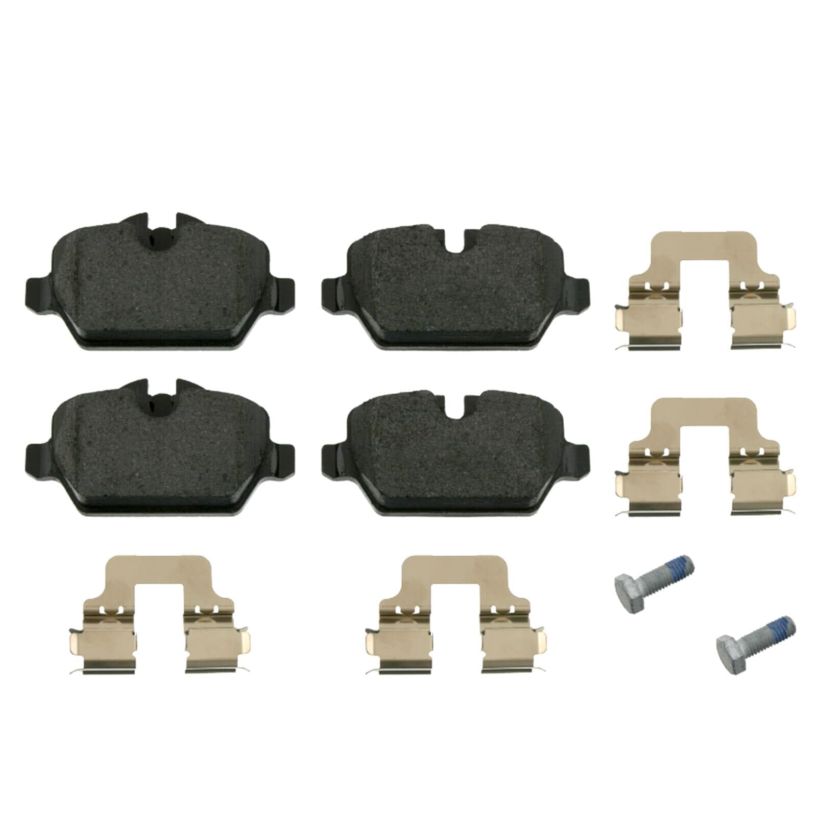 Febi Bremsscheiben Ø280mm Beläge + Wk hinten | 26134 + 16560 + Wk Kompatibel mit 1 (E81),1 (E87)