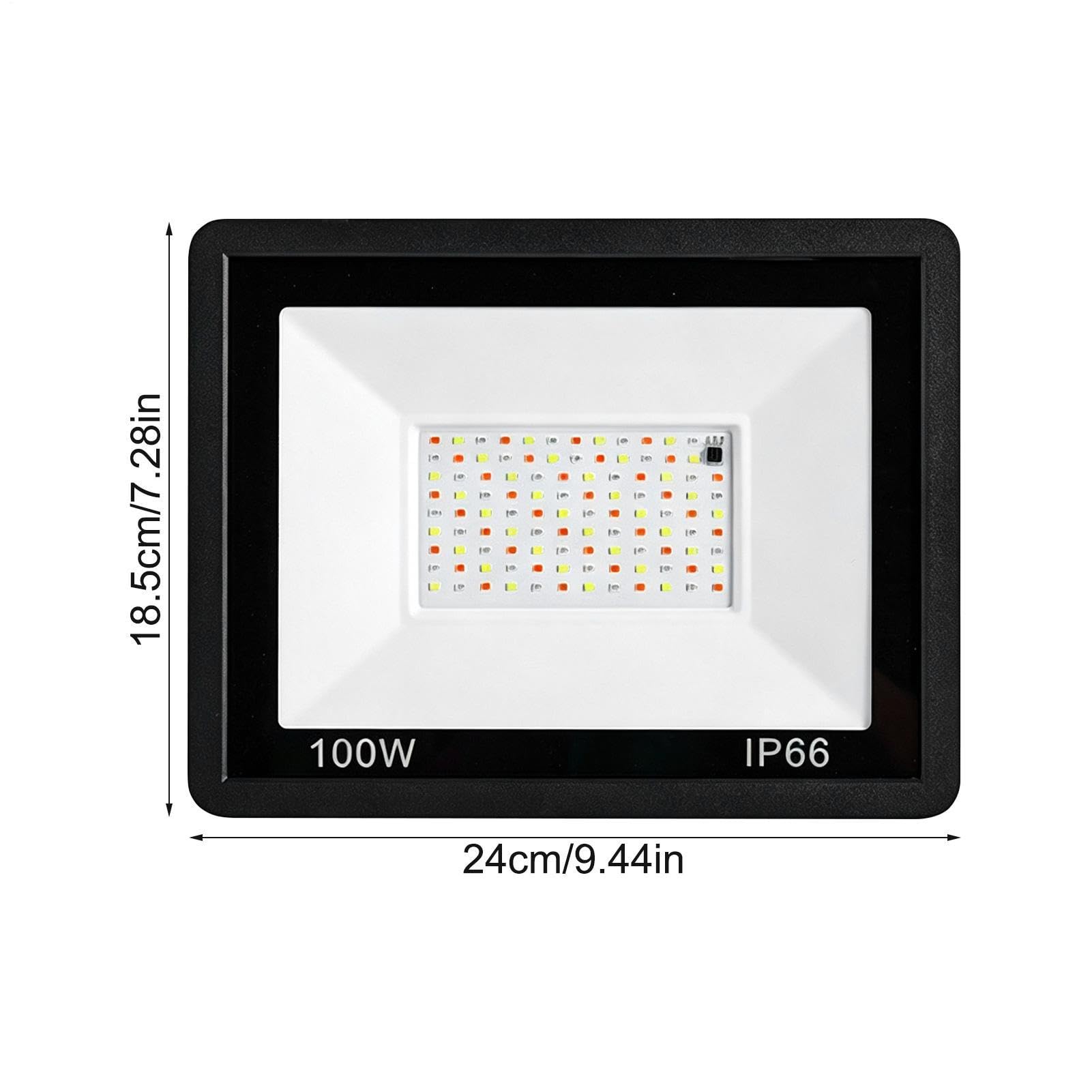 Lampa Zalewowa Zewnętrzna Oświetlenie LED RGB Ze Zmiennymi Kolorami I | lampa LED zewnętrzna Do Ogrodu, Podwórka, Patio, Werandy, Ścieżek, Chodników I Garażu