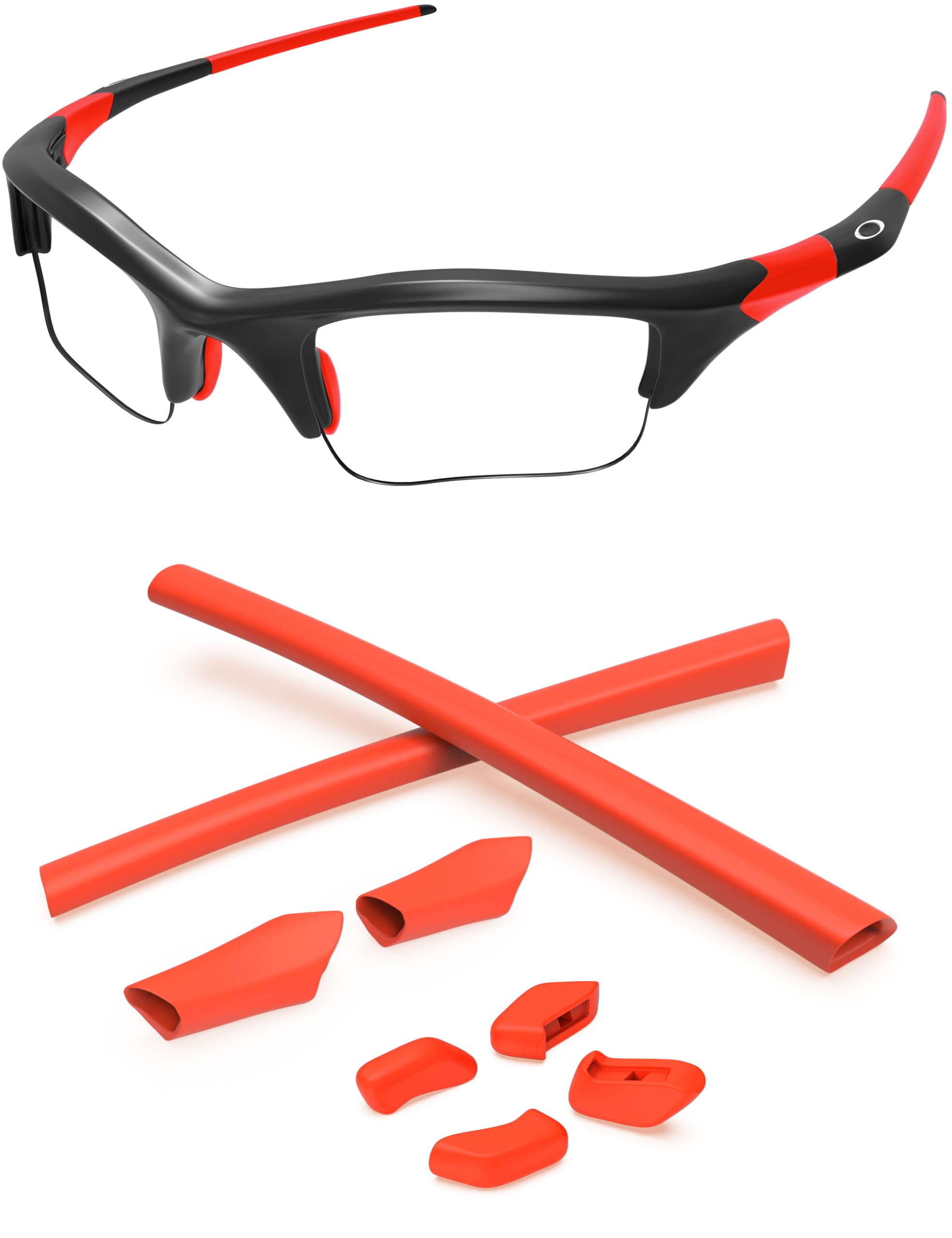 Replacement Nose Pieces &amp; Ear Socks Rubber Kits for Oakley Half Jacket/Half Jacket XLJ