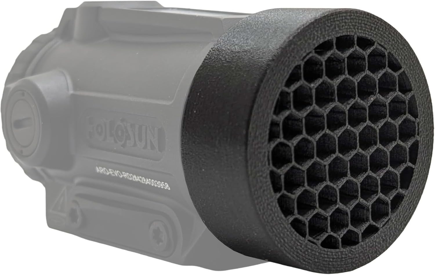 Killflash Hex Anti-Reflection Device Compatible with Holosun ARO Evo Red Dot