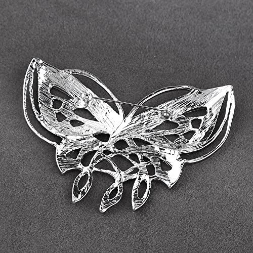 Image of Butterfly Brooch Pin Corsage, Sweater Dress Shawl Elegant Jewelry Accessory Decor for Wedding Birthday Party Christmas Gift