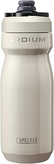 CamelBak Podium Steel Insulated Stainless Steel Bike Water Bottle Stone, 18oz