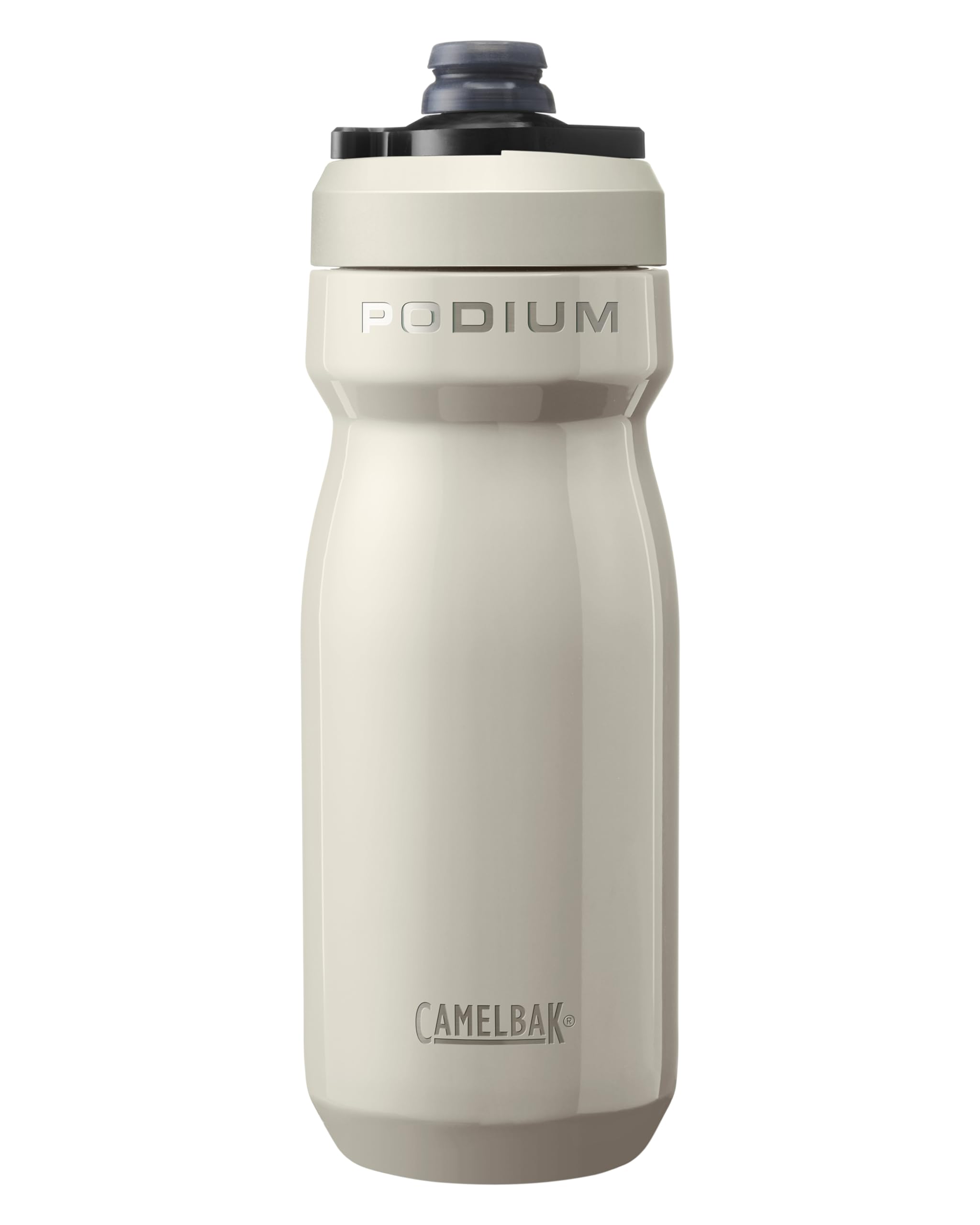 CamelBak Podium Steel Insulated Stainless Steel Bike Water Bottle Stone, 18oz