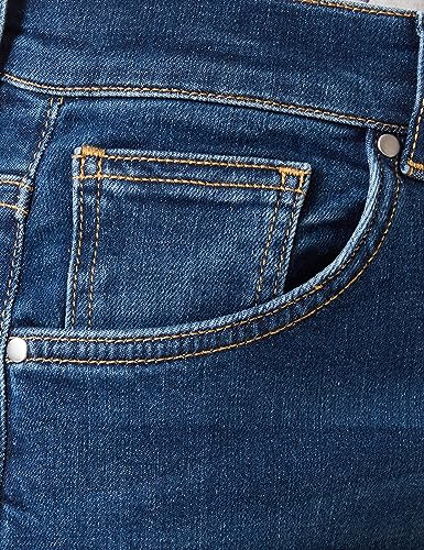 Gant Cropped Slim Jeans, Jeans Donna, Blu ( Dark Blue Broken In ), 31W - 2
