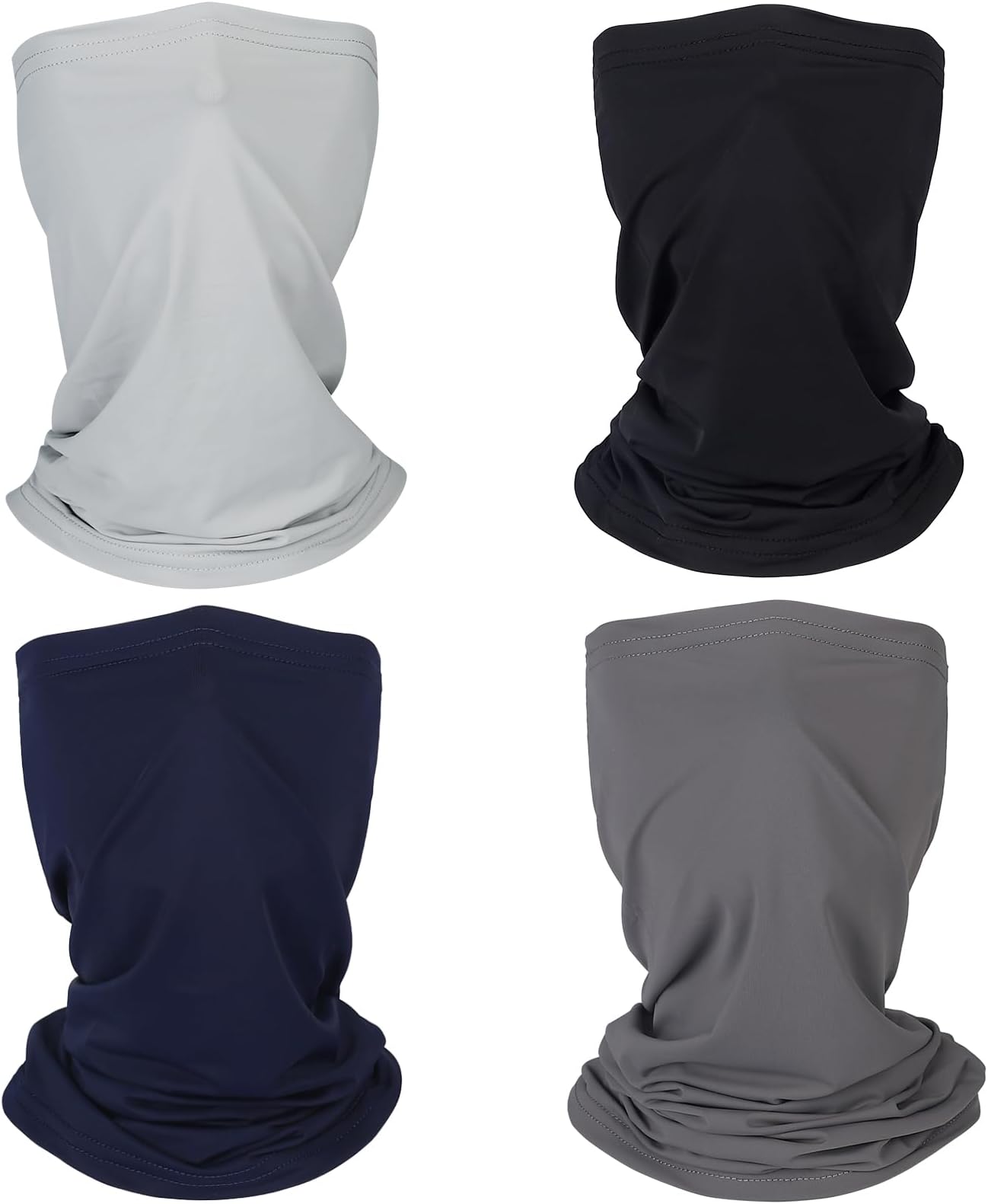 Summer Cooling Neck Gaiter Face Mask Breathable Balaclava, UV Protection Wind Dust Proof Face Cover Scarf