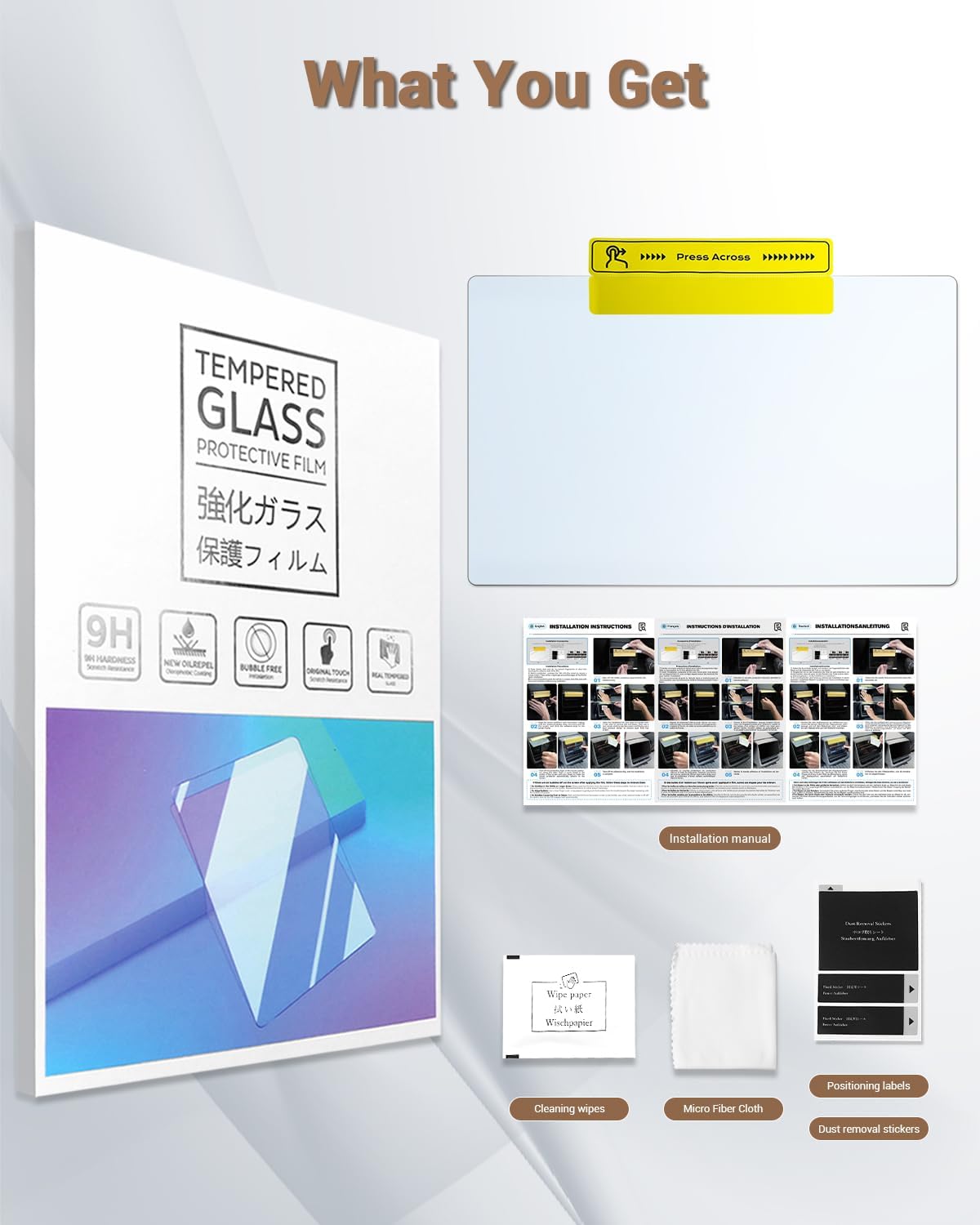 Compatible with 2026 Ford Ranger Screen Protector Anti Glare Matte for 2024 2025 2026 Ford Ranger LARIAT/Raptor SYNC 4 Pickup Truck 12" Infotainment Touchscreen Cover for Ford Ranger 2026 Accessories