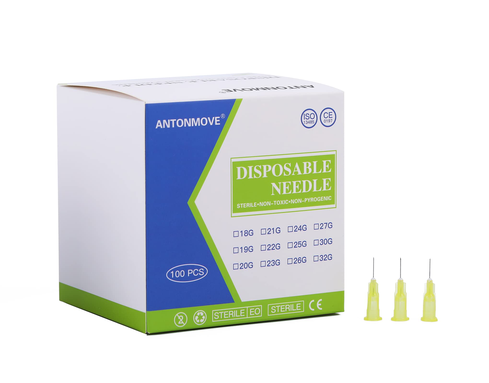 100 Aghi Per Erogazione In Acciaio Inox 31G - Tubi Monouso Per Laboratorio