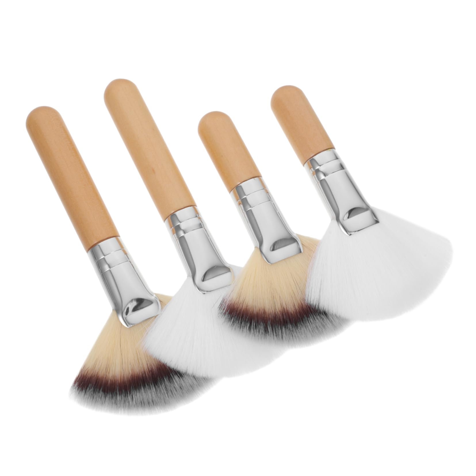 PLAFOPE 20stücke Fan Makeup Pinsel Professionelle Gesichts-make-up Applikatoren Für Puder Foundation Und Weiche Borsten Für Und Mädchen