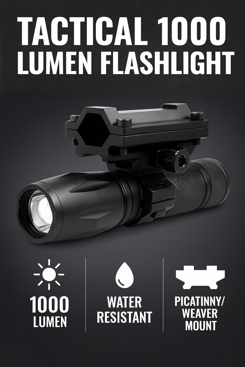 1000 lumen viper rechargeable flashlight Trinity LED for Savage 64 with Aluminum Mount Black Light : Sports & Outdoors color-warp9-purple Giant Seek 1 2014 Cedar Plug Pattern:Anchovy The powerful LED throws