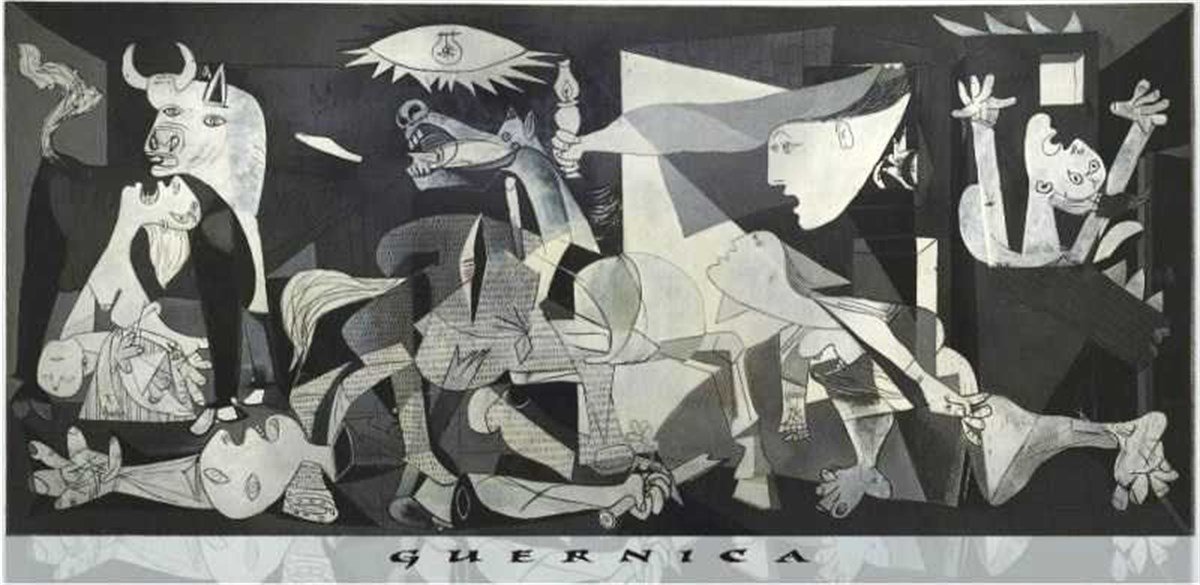 Ravensburger - Puzzle Panorama: Guernica, Puzzle 2000 Piezas, Puzzles para Adultos y Niños, Puzzle 2000 Piezas Adultos, Pegamento Puzzle para Enmarcar Puzzles, Rompecabezas Adultos, 132x61cm