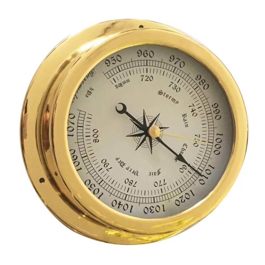 Barometro, Orologio, Termometro, Igrometro da Barca Set Stazione Meteorologica Set da Parete in per