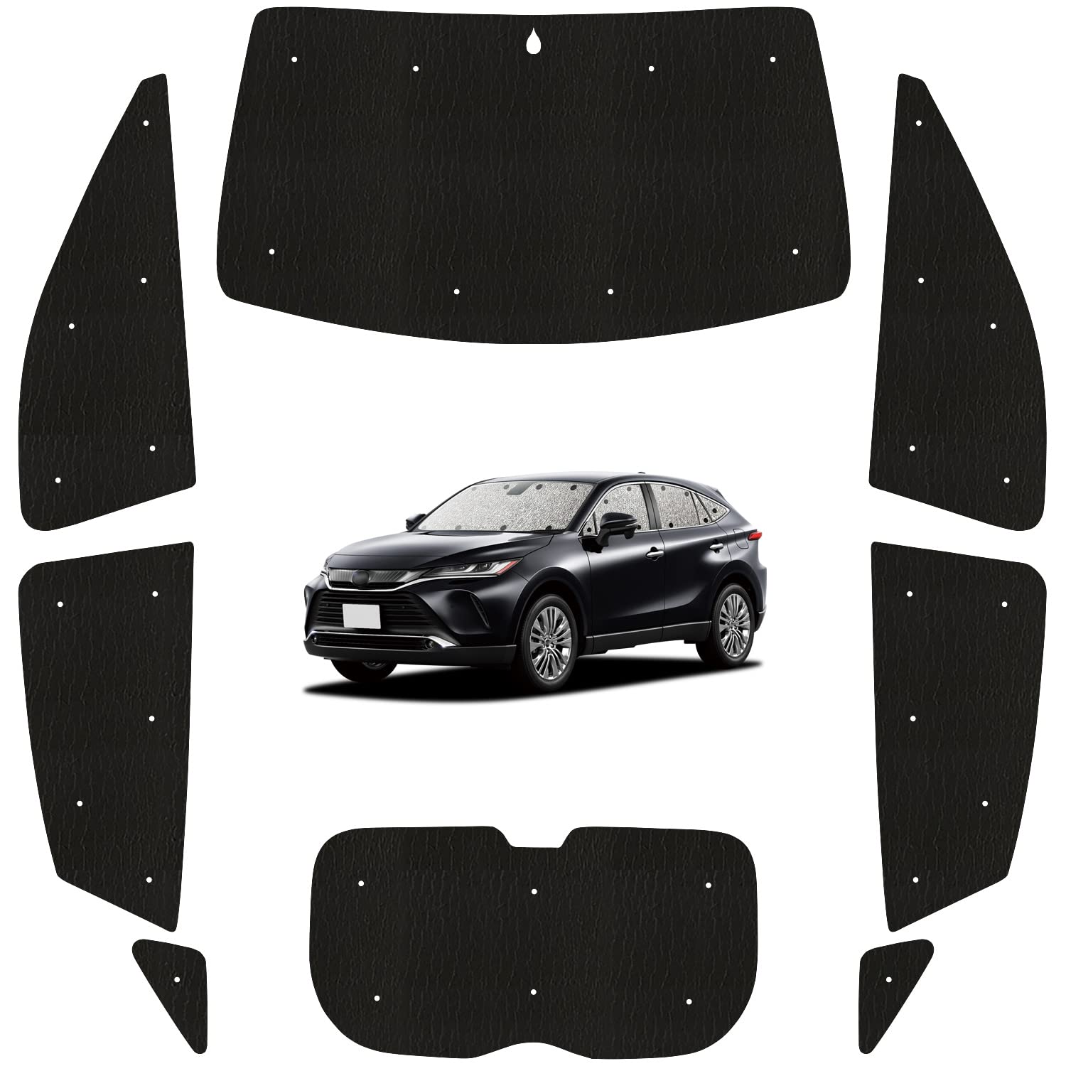 ハリアー80系 趣味職人サンシェード 前後フルセット 楽天市場】【11/1限定！最大全額3,800円引】 新型 ハリアー80系