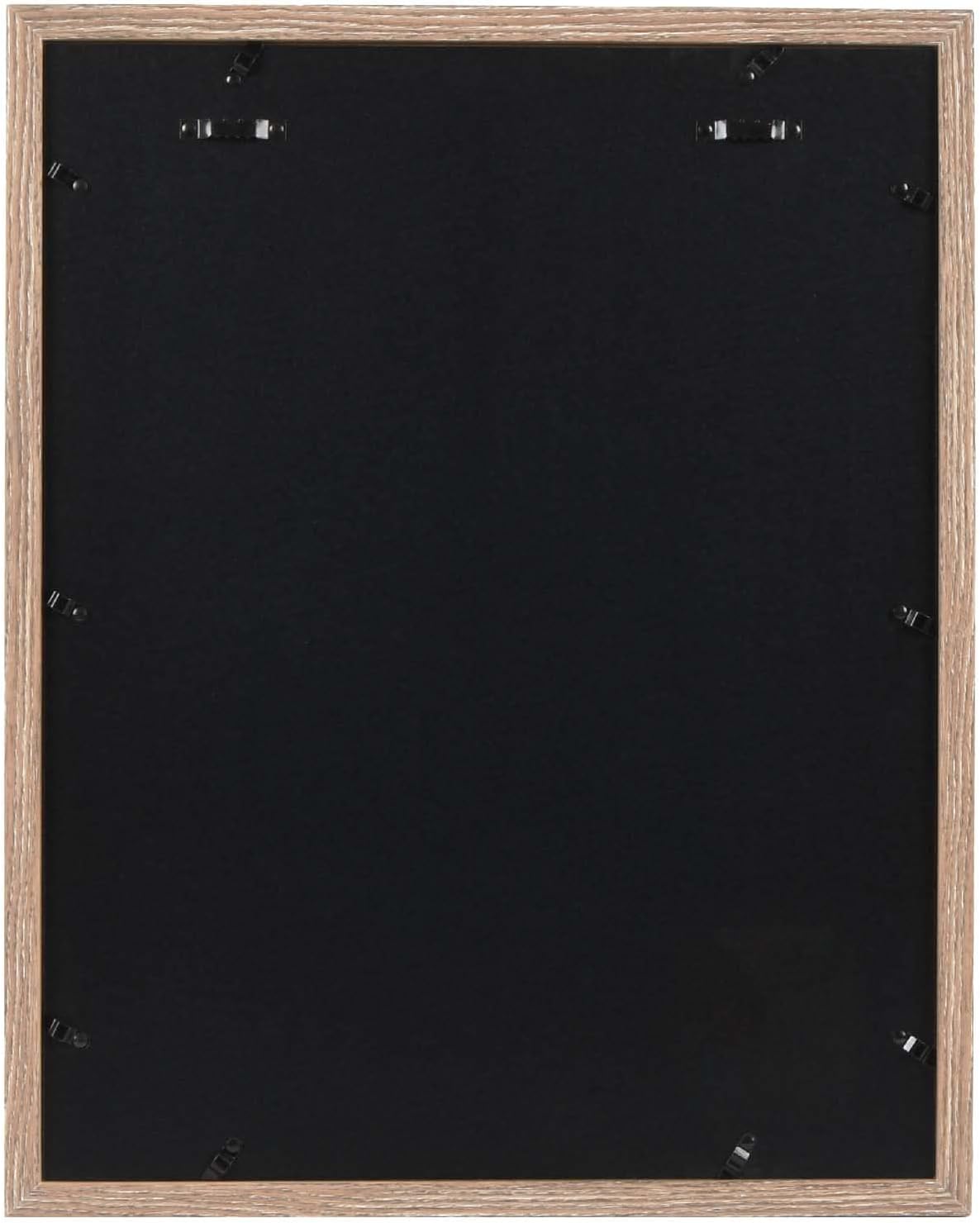 Prinz 5-Opening 16" X 20" Enjoy The Little Things Shadowbox Picture Frame, Displays Four 4x6, One 5x7 Photos in Black-Brown