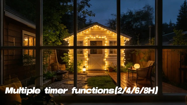 Image of Outdoor Dimmer for String Lights,Plug-in Dimmer Switch 100FT Remote Control