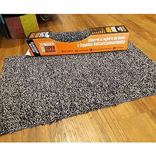 Tapete Seca Pes Magico Alta Absorção de Agua 060x040