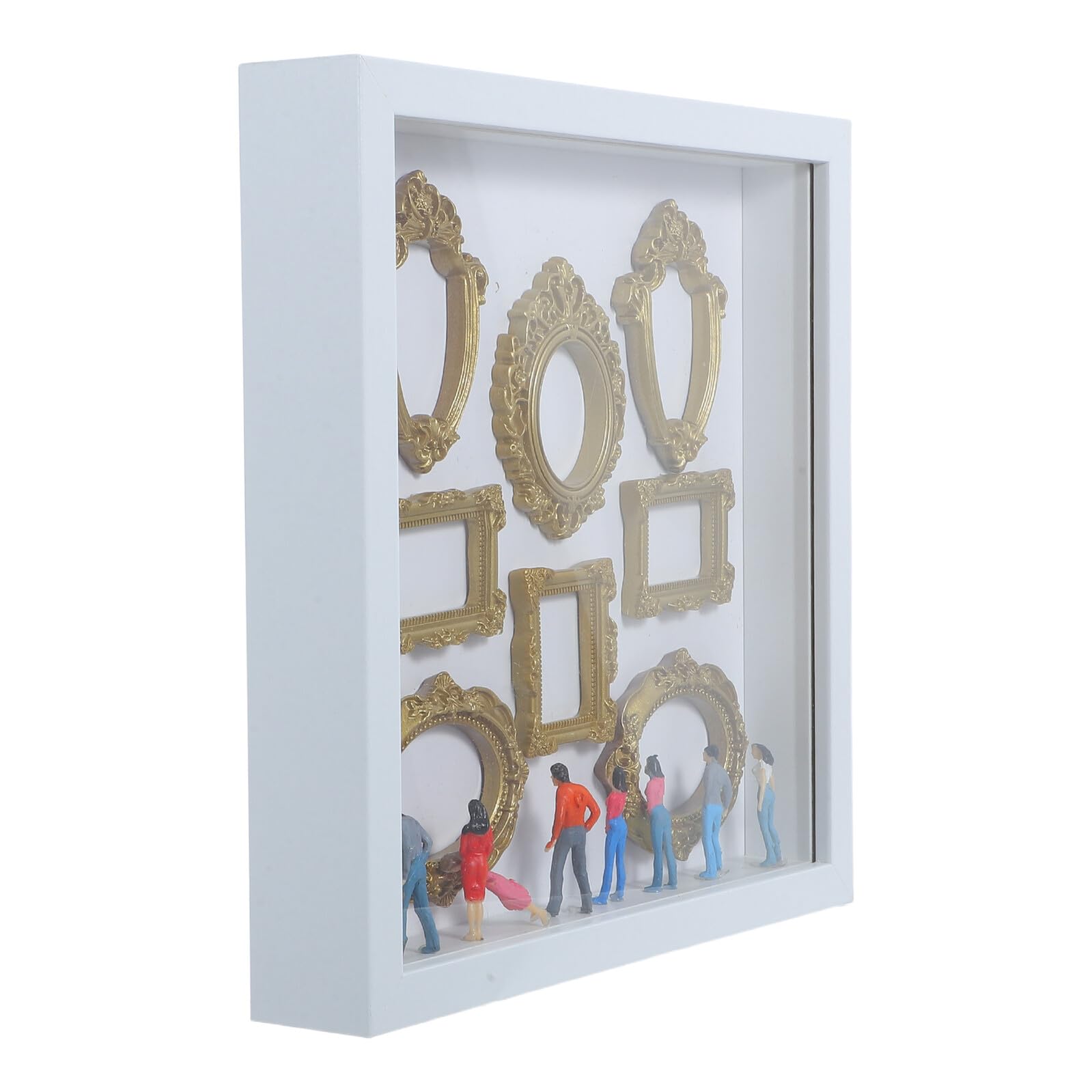 Cadre photo mini en bois pour décoration artistique d'appartement