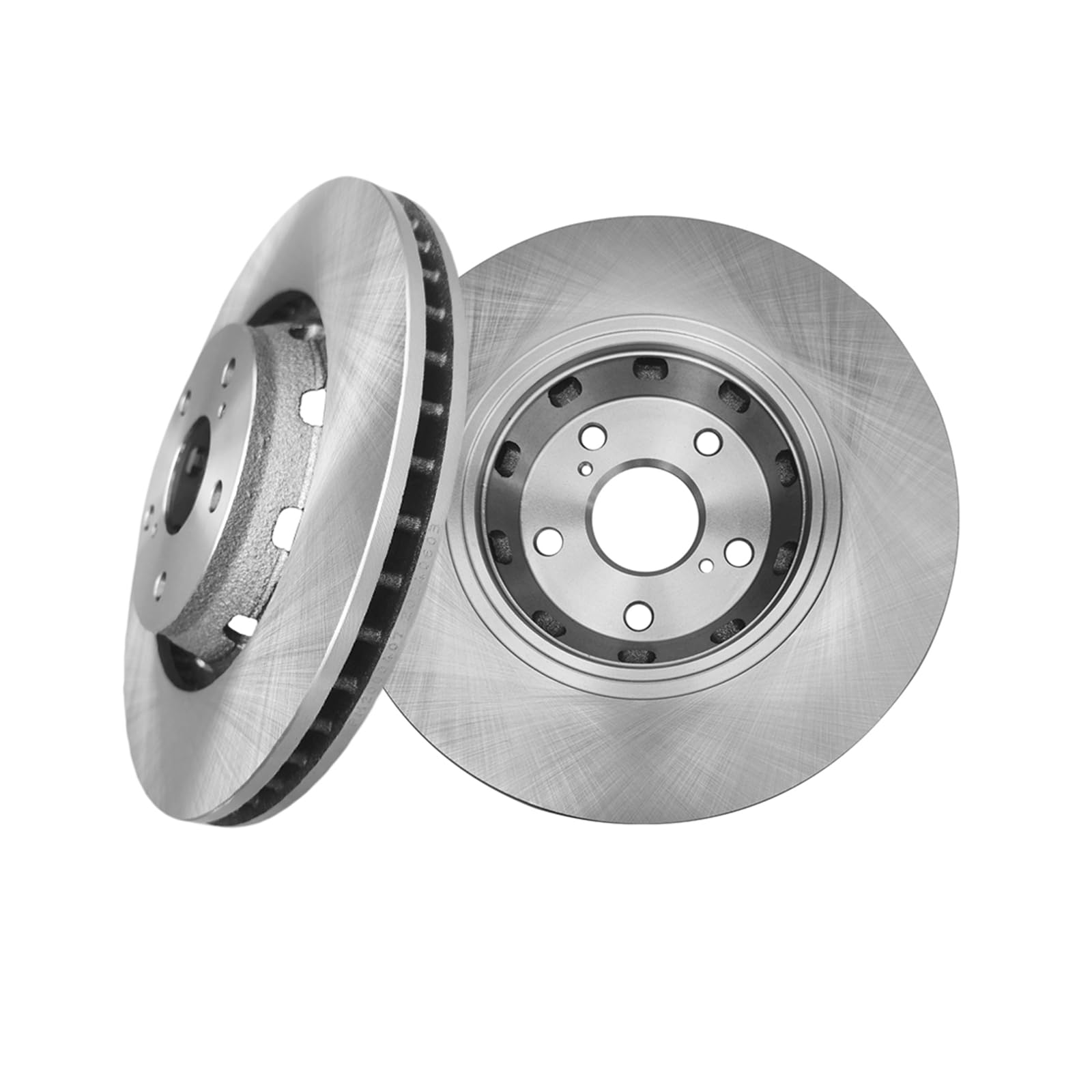 PM Auto Front 324mm Brake Disc Rotors Compatible With 2009-2016 Toyota Venza 5 Stud Wheel