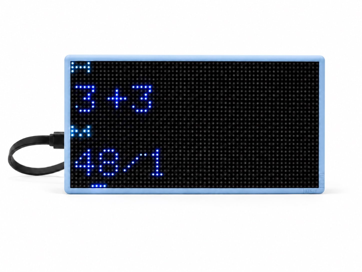 el Reloj Matemático (Azul)