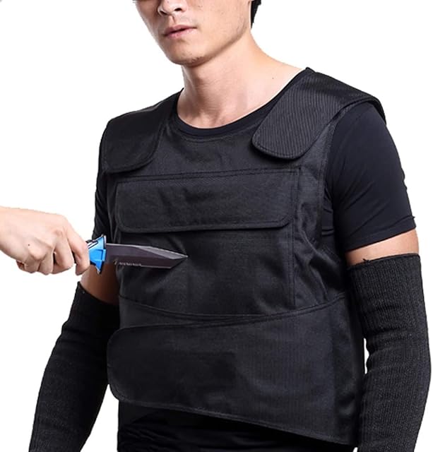FiveFire Body Armor Anti Knife Stab Front and Back Armor Proof Vest Concealed Vest