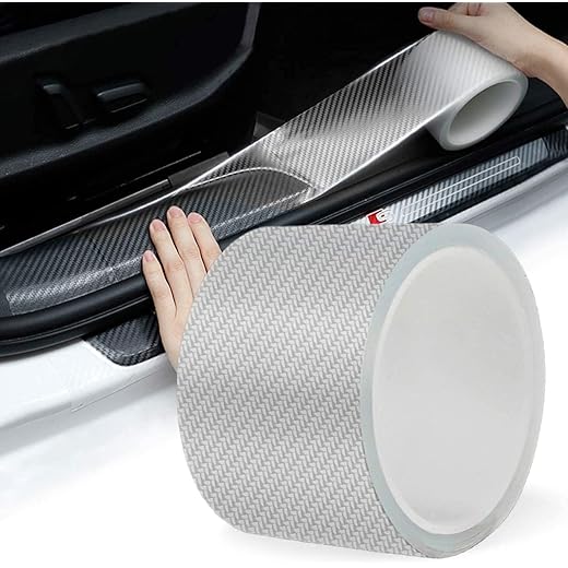 Kmils Carbon Fiber Door Sill Protector 5cm