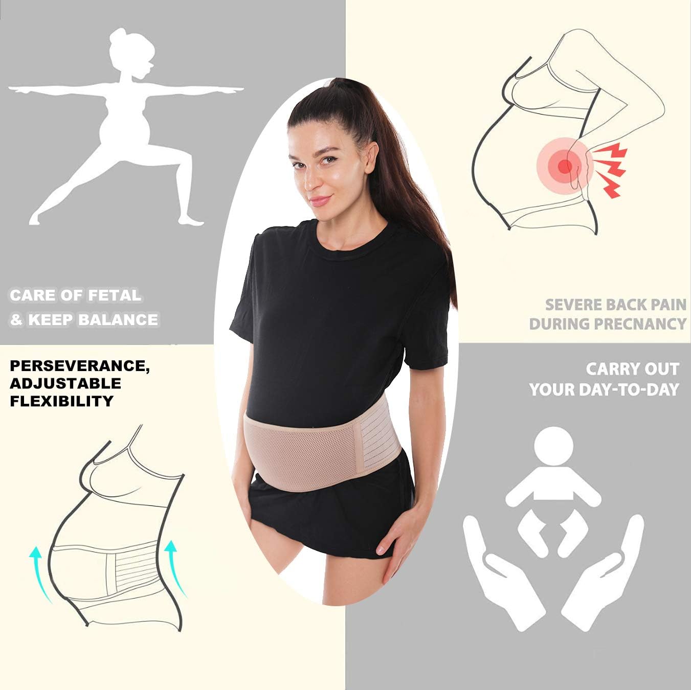 Buy Maternity Support Belt for Pregnancy Online Ethiopia Ubuy